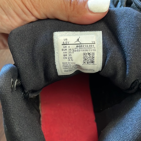 Jordans. Like new/mint condition. Black suede. - Picture 5 of 8